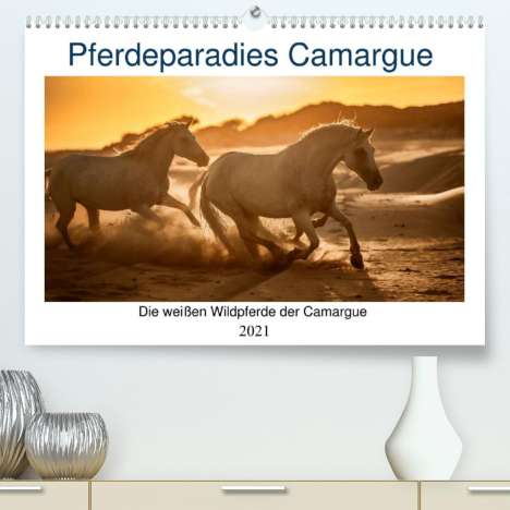 Nicola Kassat: Kassat, N: Pferdeparadies Camargue (Premium, hochwertiger DI, Kalender