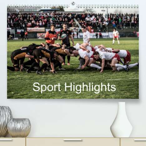 Detlef Bradel: Bradel, D: Sport Highlights (Premium, hochwertiger DIN A2 Wa, Kalender