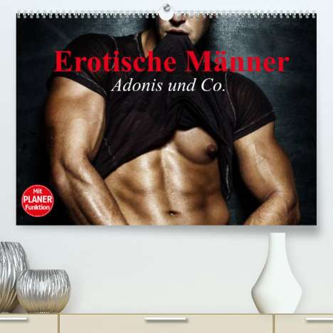 Elisabeth Stanzer: Stanzer, E: Erotische Männer. Adonis und Co. (Premium, hochw, Kalender