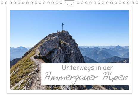 Andreas Vonzin: Vonzin, A: Unterwegs in den Ammergauer Alpen (Wandkalender 2, Kalender