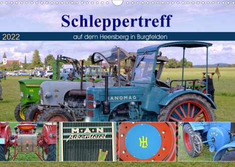 Günther Geiger: Geiger, G: Schleppertreff auf dem Heersberg in Burgfelden (W, Kalender