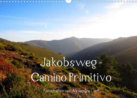 Alexandra Luef: Luef, A: Jakobsweg - Camino Primitivo (Wandkalender 2022 DIN, Kalender