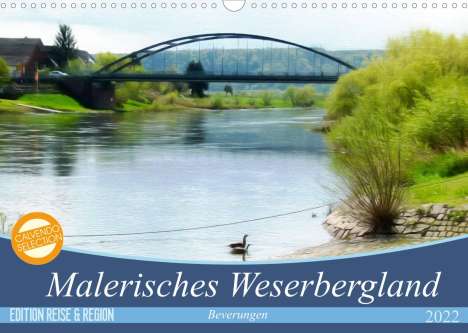 Sonja Teßen: Teßen, S: Malerisches Weserbergland - Beverungen (Wandkalend, Kalender
