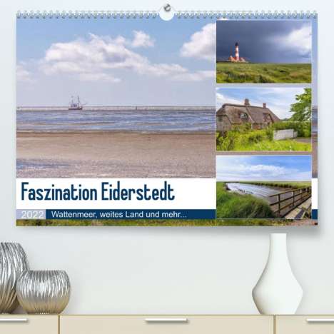Axel Matthies: Matthies, A: Faszination Eiderstedt (Premium, hochwertiger D, Kalender