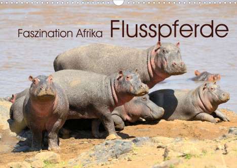 Elmar Weiss: Weiss, E: Faszination Afrika: Flusspferde (Wandkalender 2022, Kalender