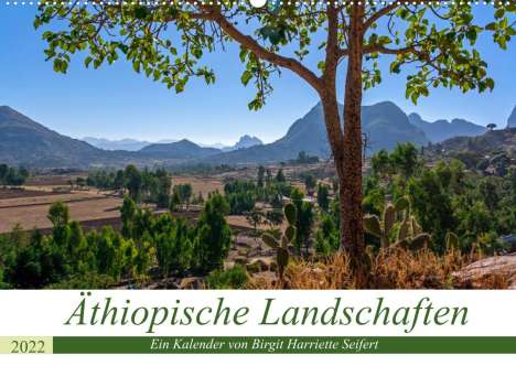 Birgit Harriette Seifert: Harriette Seifert, B: Äthiopische Landschaften (Wandkalender, Kalender
