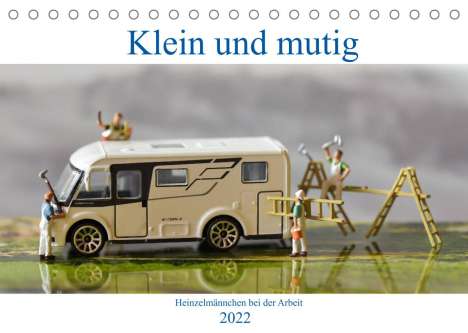 Monika Koch: Koch, M: Klein und Mutig (Tischkalender 2022 DIN A5 quer), Kalender