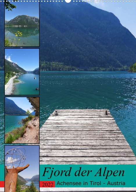Susan Michel: Michel, S: Fjord der Alpen. Achensee in Tirol - Austria (Wan, Kalender