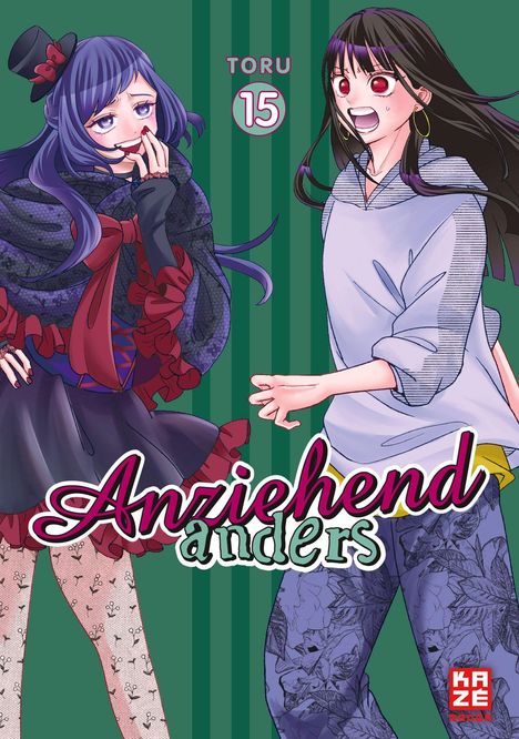„KA ZÉ Manga Vorabcover“ steht auf rotem Hintergrund mit dezenten Mustern.