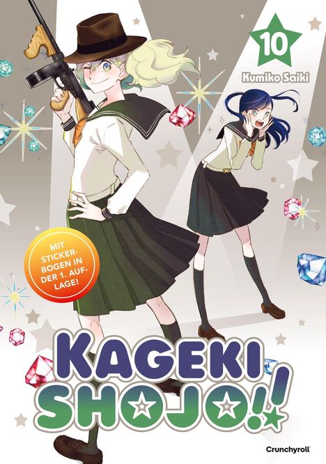 Text: "Manga Vorabcover". Logo in Weiß auf rotem Hintergrund, stilisierter Text "KA ZÉ".