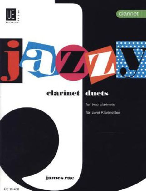 James Rae: Jazzy Duets. Für 2 Klarinetten, Noten