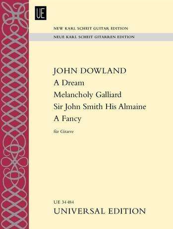 A Dream - Melancholy Galliard - Sir John Smith His Almaine - A Fancy, Buch