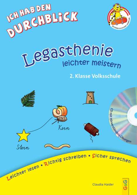 Claudia Haider: Legasthenie leichter meistern - 2. Klasse Volksschule, Buch