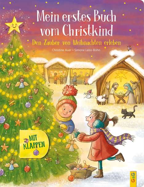 Christine Auer: Mein erstes Buch vom Christkind - mit Klappen, Buch
