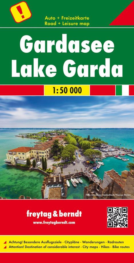 Gardasee, Autokarte 1:50.000, Karten
