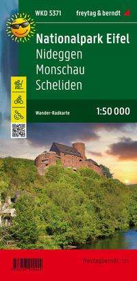 Nationalpark Eifel, Wanderkarte 1:50.000, mit Outdoor Guide, Karten