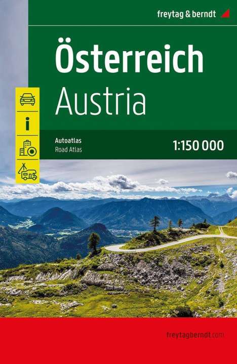 Österreich Supertouring, Autoatlas 1:150.000, freytag &amp; berndt, Buch