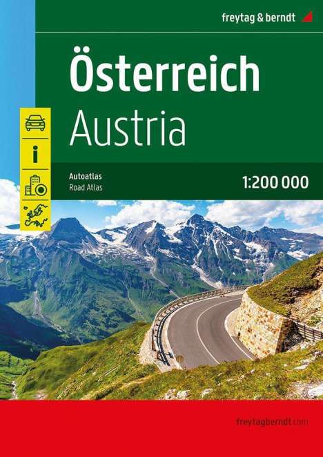 Österreich, Autoatlas 1:200.000, freytag &amp; berndt, Buch