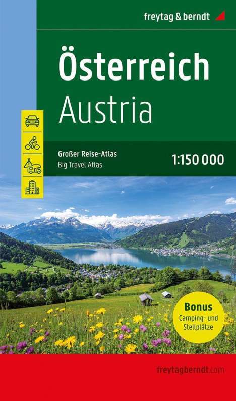 Österreich, Autoatlas 1:150.000, freytag &amp; berndt, Buch