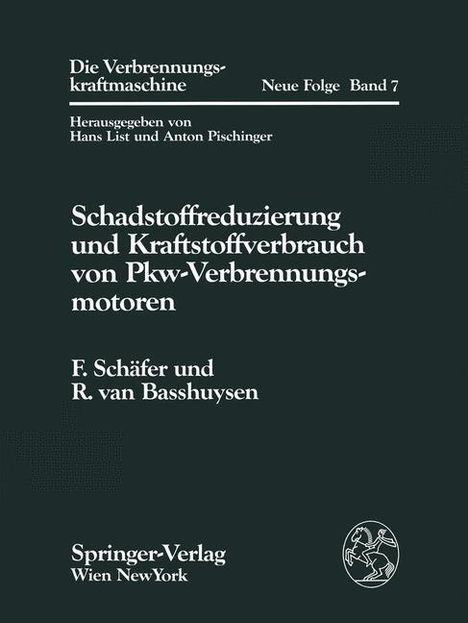 Richard Van Basshuysen: Schadstoffreduzierung und Kraftstoffverbrauch von Pkw-Verbrennungsmotoren, Buch