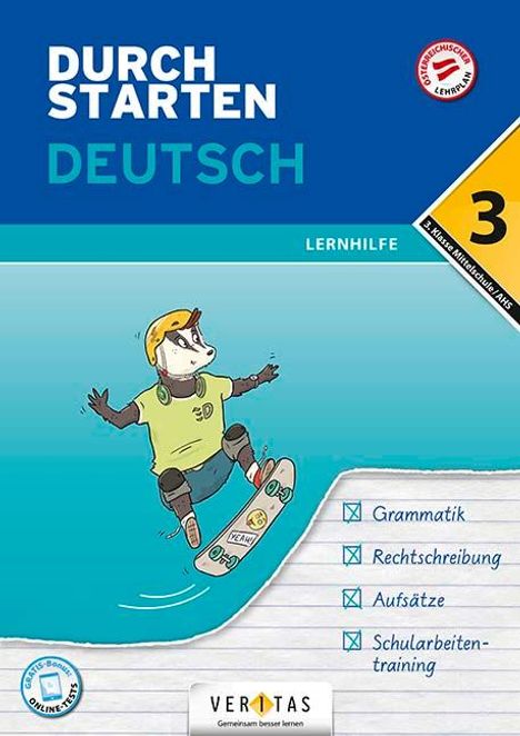 Jutta Hofer: Durchstarten 3. Klasse - Deutsch Mittelschule/AHS - Lernhilfe, Buch