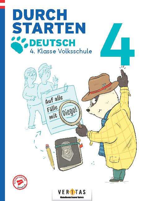 Catherine Salomon: Durchstarten Volksschule 4. Klasse. Auf alle Fälle mit Diego! Deutsch - Übungsbuch, Buch