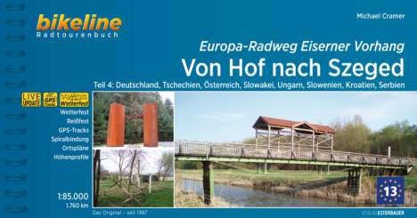 Michael Cramer: Europa-Radweg Eiserner Vorhang, Buch