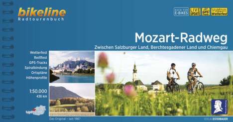 Mozart-Radweg, Buch