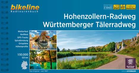 Hohenzollern-Radweg Württemberger Tälerradweg, Buch