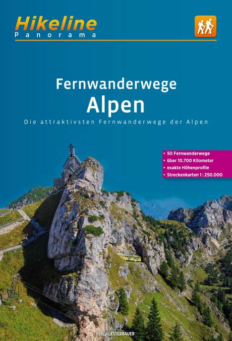 Fernwanderwege Alpen, Buch