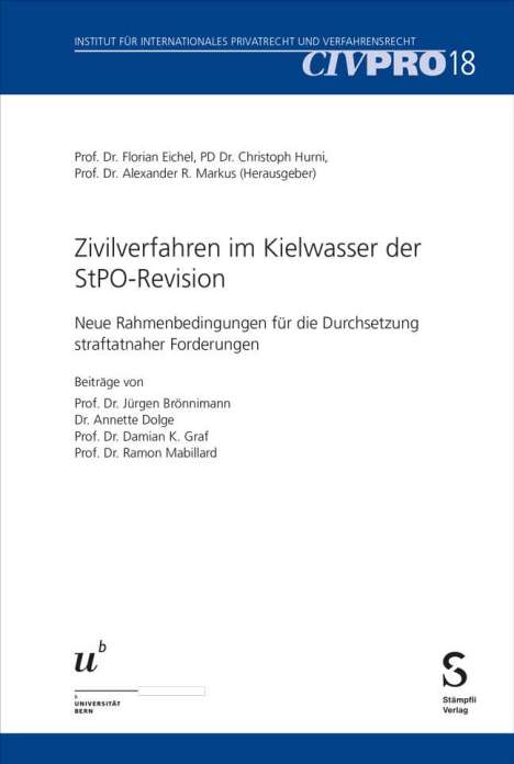 Zivilverfahren im Kielwasser der StPO-Revision, Buch