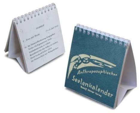 Rudolf Steiner: Anthroposophischer Seelenkalender, Tischkalender, Kalender