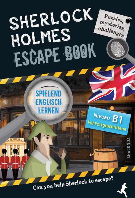 Gilles Saint-Martin: Sherlock Holmes Escape Book. Spielend Englisch lernen - für Fortgeschrittene Sprachniveau B1, Buch