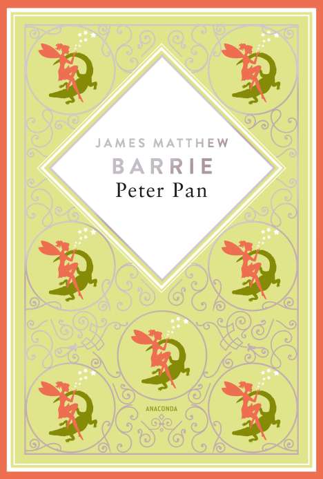 J. M. Barrie: J.M. Barrie, Peter Pan. Schmuckausgabe mit Silberprägung, Buch