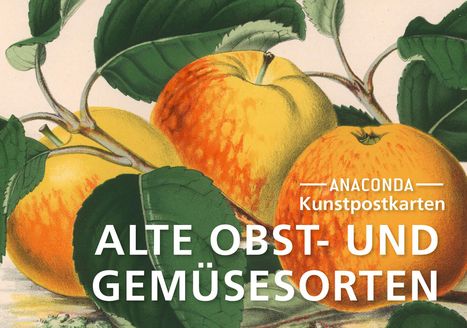 Postkarten-Set Alte Obst- und Gemüsesorten, Diverse