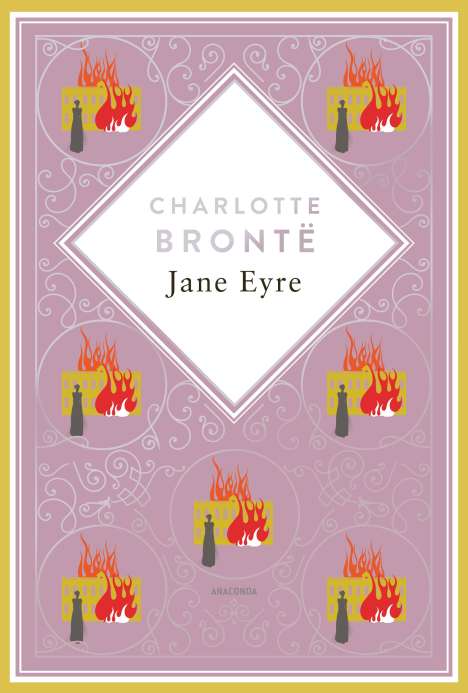 Charlotte Brontë: Charlotte Brontë, Jane Eyre. Schmuckausgabe mit Silberprägung, Buch