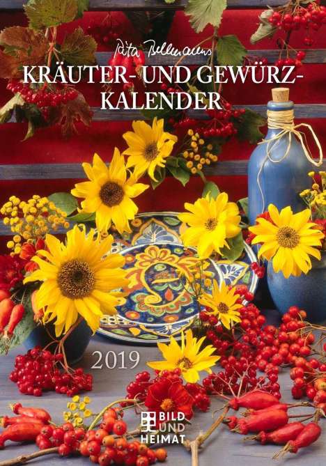 Rita Bellmanns Kräuter- und Gewürz-Kalender 2019, Diverse