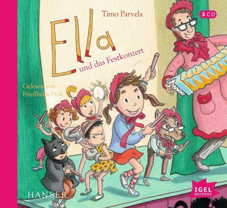 Timo Parvela: Ella und das Festkonzert, CD