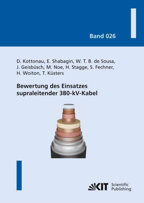 Dustin Kottonau: Bewertung des Einsatzes supraleitender 380-kV-Kabel, Buch
