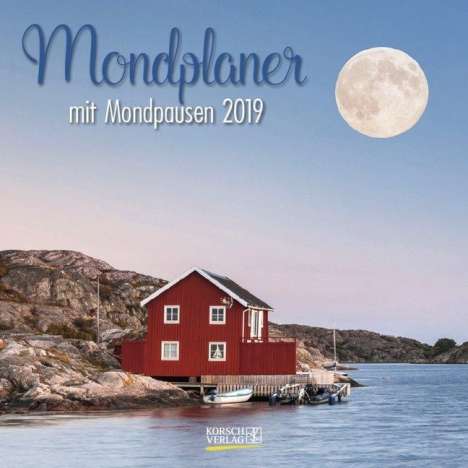 Mondplaner mit Mondpausen 2019. Broschürenkalender, Diverse