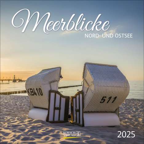 Meerblicke - Nord- und Ostsee 2025, Kalender