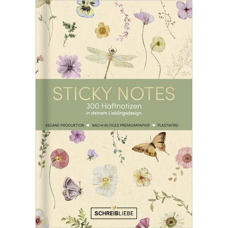 Sticky Notes Flowers, Buch
