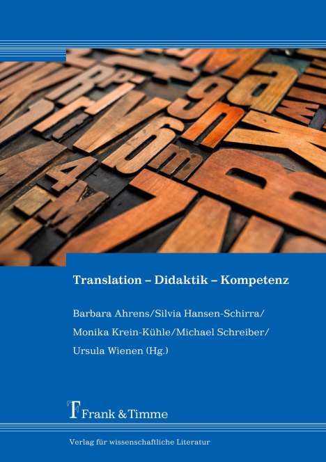 Translation ¿ Didaktik ¿ Kompetenz, Buch