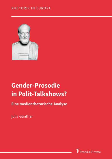 Julia Laura Günther: Gender-Prosodie in Polit-Talkshows?, Buch