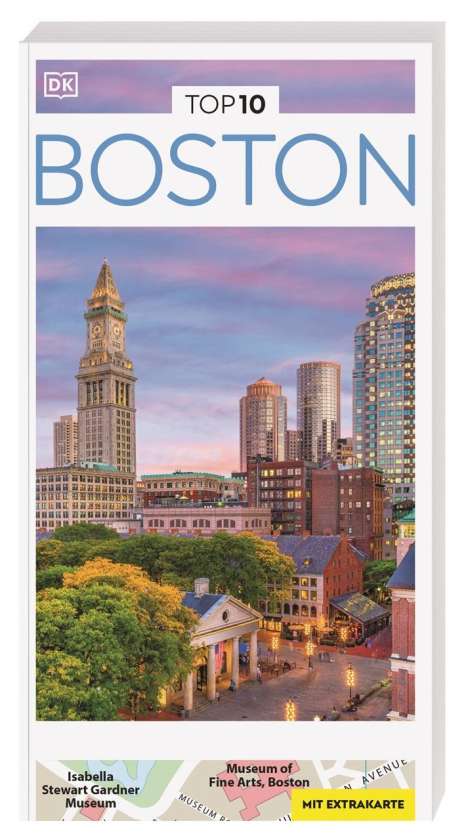 TOP10 Reiseführer Boston, Buch