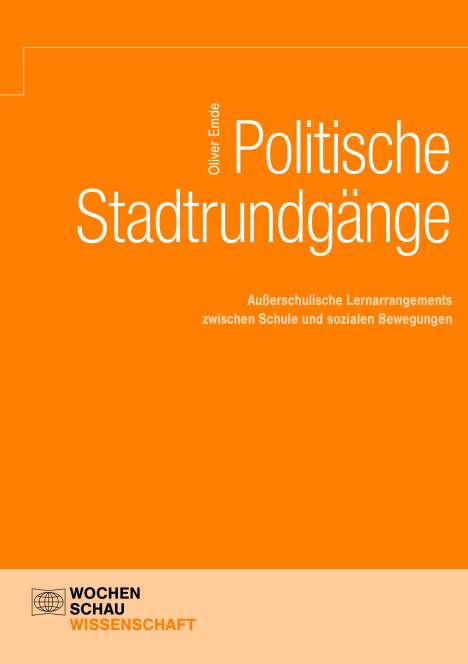 Oliver Emde: Politische Stadtrundgänge, Buch