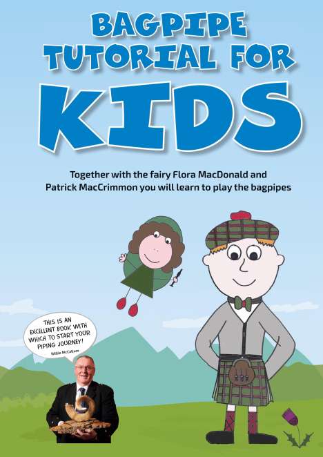 Susy Klinger: Bagpipe Tutorial for Kids, Buch