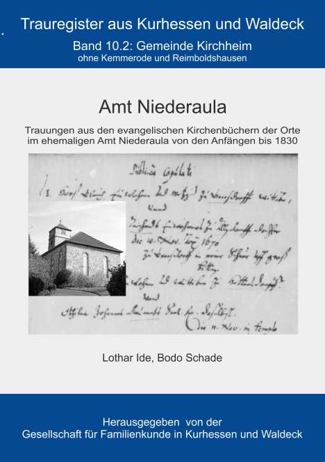 Lothar Ide: Amt Niederaula, Buch