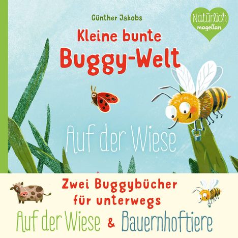 Kleine bunte Buggy-Welt - Auf der Wiese &amp; Bauernhoftiere, Buch
