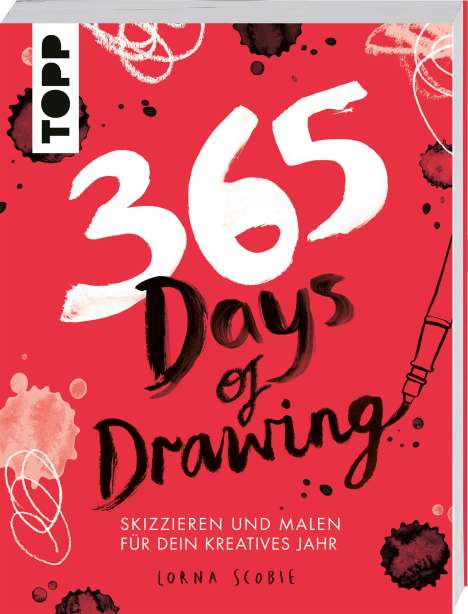 Lorna Scobie: 365 Days of Drawing, Buch